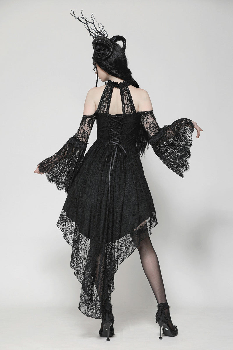 black lace goth dress IKADEX Gothic Lolita for Women Dress Velvet Mini Dresses Clothes for Teen Girls #A: Black S : Clothing, Shoes & Jewelry Discover the Lydia dress from Blackwood Castle Black Gothic Wedding Lace Dress,