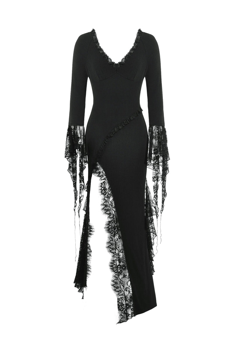 Sexy Witch Asymmetrical Long Dress DW1047 – DARK IN LOVE
