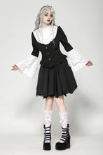 Load image into Gallery viewer, Elegant Gothic Black and White Doll Blouse IW123