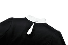Load image into Gallery viewer, Elegant Gothic Black and White Doll Blouse IW123