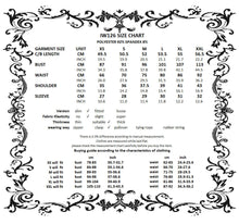 Load image into Gallery viewer, Gothic Short-Sleeve Blouse with Removable Rosette Cravat IW126