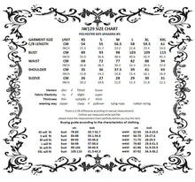 Load image into Gallery viewer, Gothic White Blouse with Lace Cravat & Jewel Brooch IW129