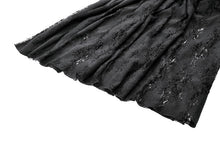 Load image into Gallery viewer, Gothic Velvet & Sheer Lace Paneled Long Skirt KW383