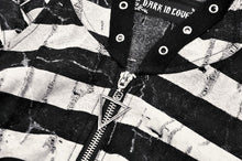 Load image into Gallery viewer, Prison Bunny Striped Crop Top TW558