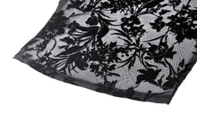 Load image into Gallery viewer, Gothic Sexy Off-Shoulder Velvet Lace Top TW611
