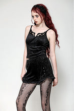 Load image into Gallery viewer, Dark Embossed Velvet Camisole TW628