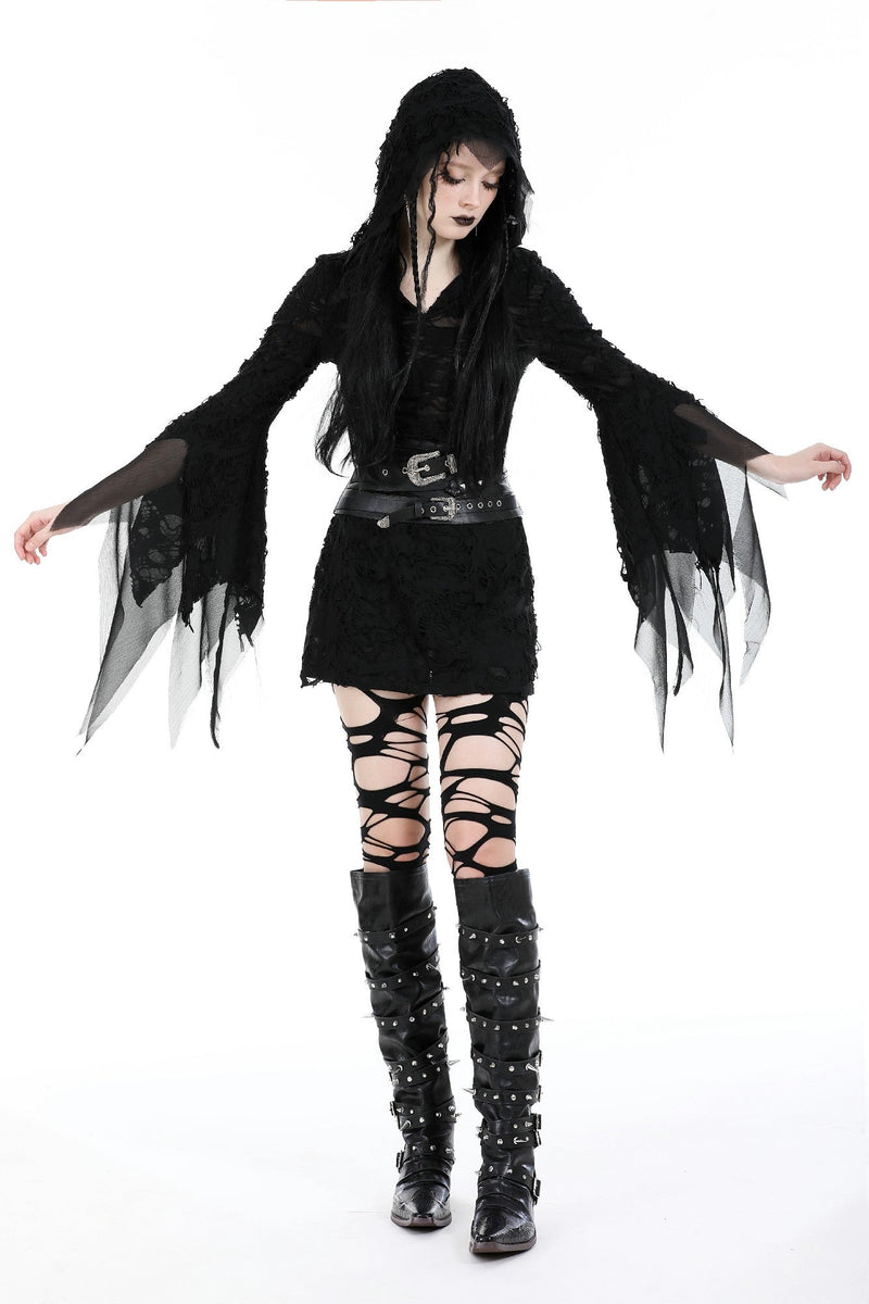 ゆり様　ボーンカフ Punk metal buckle bandage underbust corset CW072 – DARK IN LOVE
