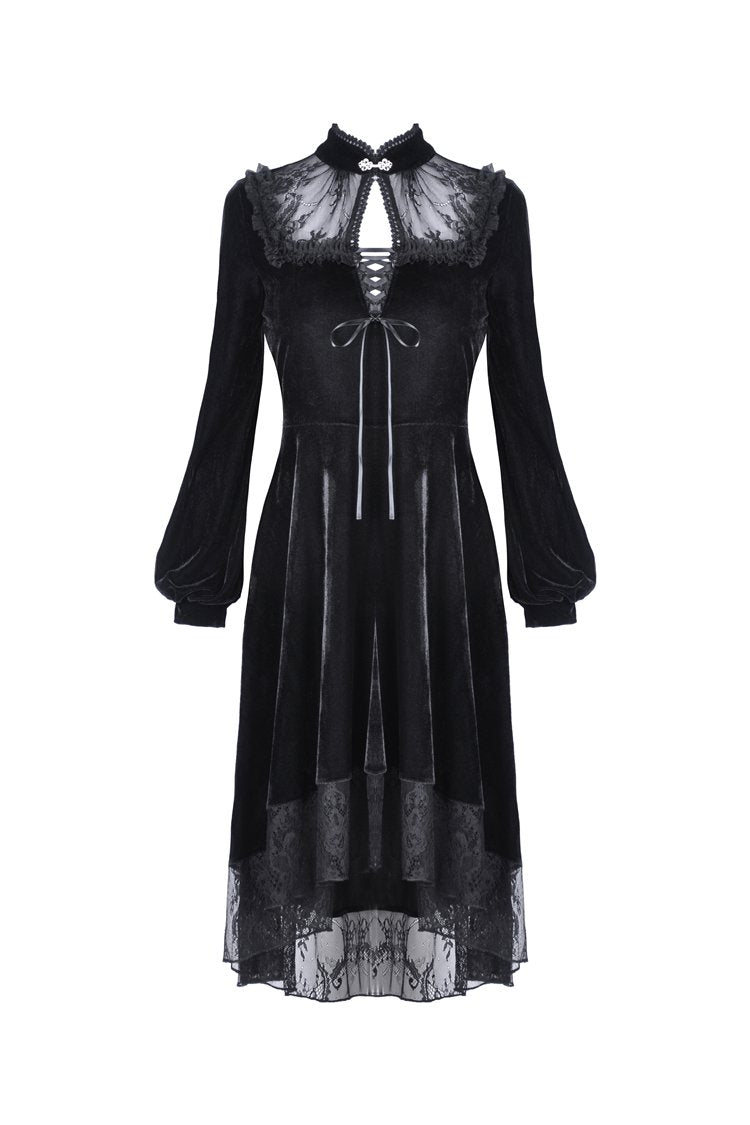 Black women velvet sexy goth dress DW325 Black women velvet sexy goth dress DW325