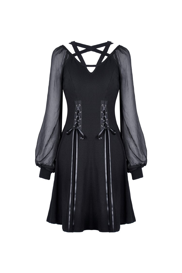 Black punk alternative star homecoming dresses DW330 Black punk alternative star homecoming dresses DW330