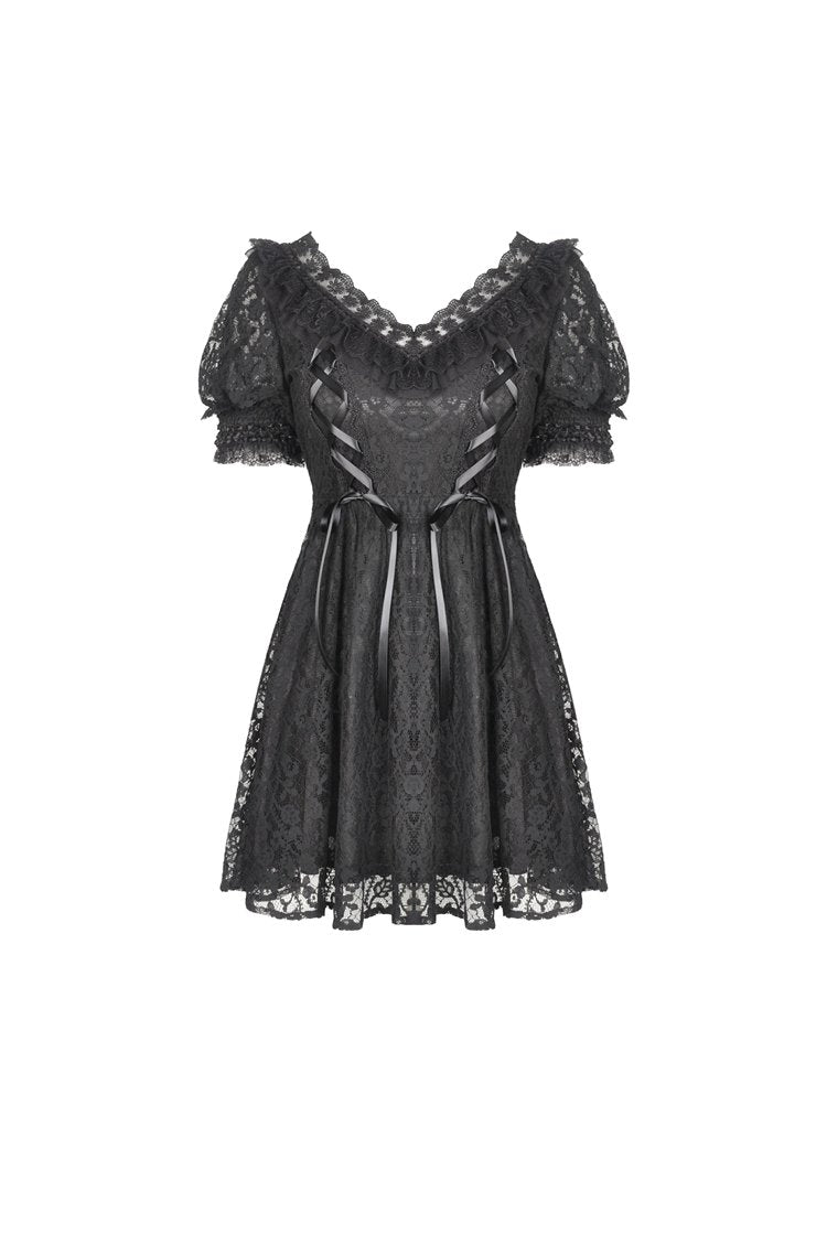 Women's sexy lace rope rebel dress DW474 – DARK IN LOVE