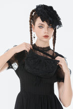 Load image into Gallery viewer, Black Lace Bow Mini Handbag ABG016 - Gothlolibeauty