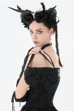 Load image into Gallery viewer, Black Lace Bow Mini Handbag ABG016 - Gothlolibeauty