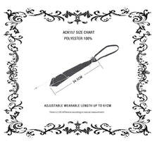 Load image into Gallery viewer, Punk Grommet Chain-Link Neck Tie ACK157