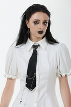Load image into Gallery viewer, Punk Grommet Chain-Link Neck Tie ACK157