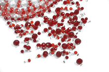 Load image into Gallery viewer, Gothic Blood Red Pearl Floral Necklace ACK159