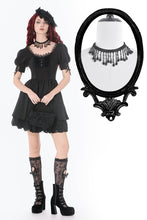 Load image into Gallery viewer, Vintage Teardrop Beaded Choker ACK161 - Gothlolibeauty
