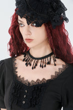 Load image into Gallery viewer, Vintage Teardrop Beaded Choker ACK161 - Gothlolibeauty