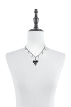 Load image into Gallery viewer, Multi-Cross Dark Lolita Spade Necklace ACK163 - Gothlolibeauty
