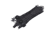 Load image into Gallery viewer, Gothic black skeleton lace gloves AGL025