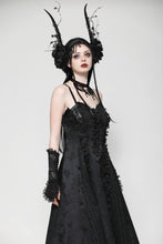 Load image into Gallery viewer, Gothic Romantic Lace Embroidered Gloves AGL026