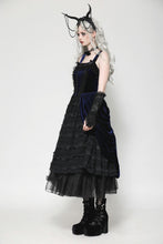 Load image into Gallery viewer, Gothic Romantic Lace Embroidered Gloves AGL026