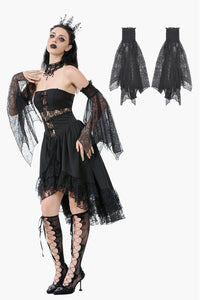 Webbed Shadows Lace Arm Sleeves AGL027