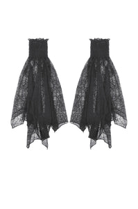 Webbed Shadows Lace Arm Sleeves AGL027