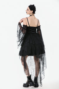 Webbed Shadows Lace Arm Sleeves AGL027