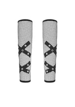 Load image into Gallery viewer, Punk Mesh Hollow Chain Decor Gloves AGL028 - Gothlolibeauty