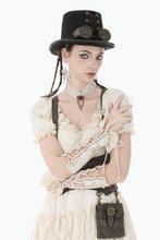 Load image into Gallery viewer, Steampunk Lace Layered Ribbon Gloves AGL031 - Gothlolibeauty
