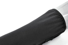 Load image into Gallery viewer, Goth Punk Matte Black Multi-Buckle Eyelet Strap Elasticated Gloves AGL032