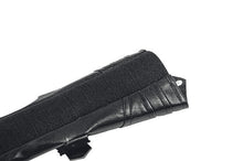 Load image into Gallery viewer, Punk Vintage Matte Leather Buckled Riveted Gauntlets AGL034BK