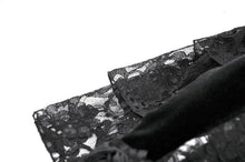Load image into Gallery viewer, Gothic Vintage 3D Black Rose Lace and Velvet Patchwork Ring-Loop Arm Sleeves AGL036
