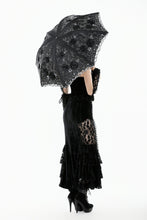 Load image into Gallery viewer, Lolita Elegant Embroidered Double-Layer Folding Parasol AUM015