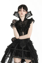 Load image into Gallery viewer, Gothic queen stand-up collar lace cape BW141
