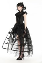 Load image into Gallery viewer, Gothic queen stand-up collar lace cape BW141
