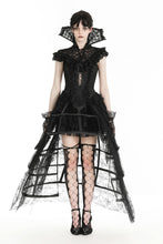Load image into Gallery viewer, Gothic queen stand-up collar lace cape BW141