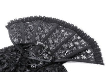 Load image into Gallery viewer, Gothic queen stand-up collar lace cape BW141