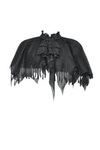 Load image into Gallery viewer, Gothic Dark Tattered  Cape BW142