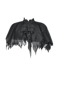 Gothic Dark Tattered  Cape BW142