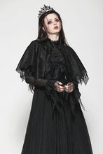 Load image into Gallery viewer, Gothic Dark Tattered  Cape BW142