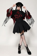 Load image into Gallery viewer, Gothic vampire shadow bat-shaped capelet BW143