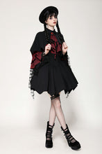Load image into Gallery viewer, Gothic vampire shadow bat-shaped capelet BW143