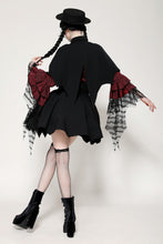 Load image into Gallery viewer, Gothic vampire shadow bat-shaped capelet BW143