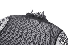 Load image into Gallery viewer, Witchy Gothic mysterious embroidery lace cape BW144