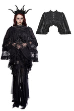 Load image into Gallery viewer, Gothic Elegant Vintage Lace Oversized Sleeves  Cape BW151