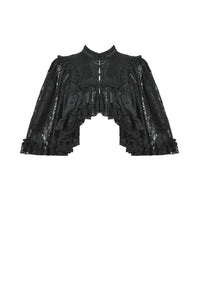 Gothic Elegant Vintage Lace Oversized Sleeves  Cape BW151