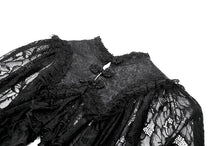 Load image into Gallery viewer, Gothic Elegant Vintage Lace Oversized Sleeves  Cape BW151
