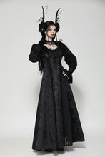 Load image into Gallery viewer, Gothic dark pattern puff sleeve shrug BW154