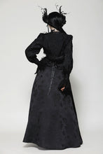 Load image into Gallery viewer, Gothic dark pattern puff sleeve shrug BW154